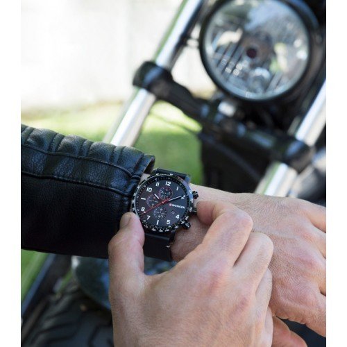 Мъжки часовник WENGER Attitude Chrono 01.1543.106 Мъжки часовник WENGER Attitude Chrono 01.1543.106