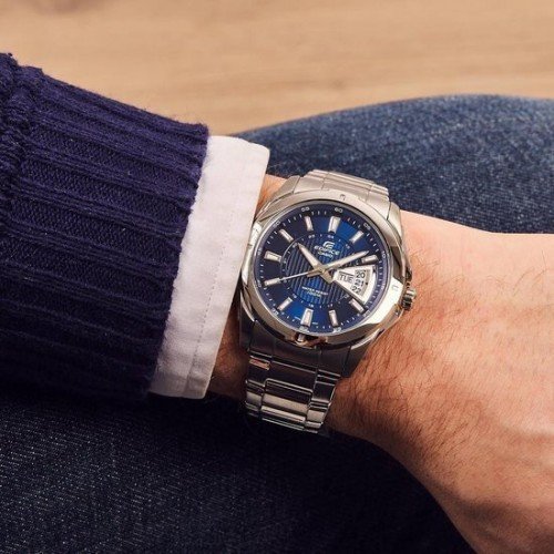 Мъжки часовник CASIO Edifice EF-129D-2AVEF Мъжки часовник CASIO Edifice EF-129D-2AVEF