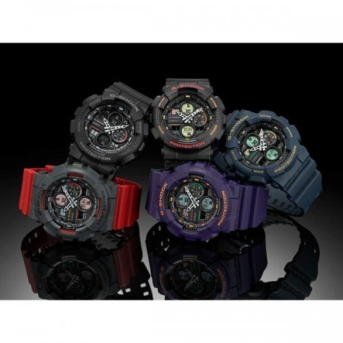 Мъжки часовник CASIO G-SHOCK GA-140-1A1 Мъжки часовник CASIO G-SHOCK GA-140-1A1