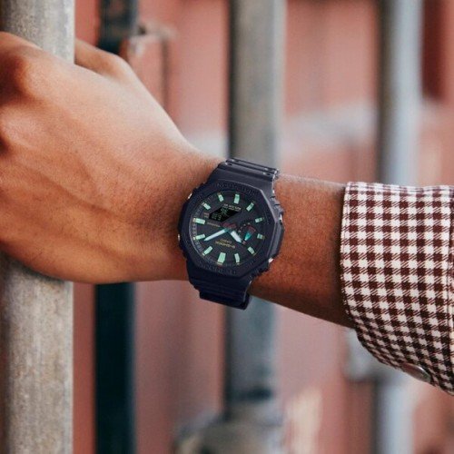 Мъжки часовник CASIO G-SHOCK GA-2100RC-1A