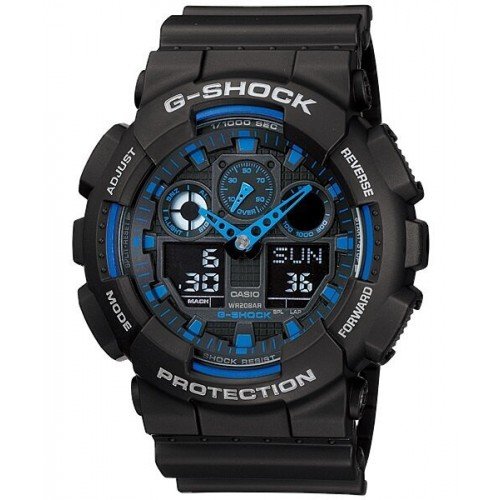 Мъжки часовник CASIO G-Shock GA-100-1A2ER