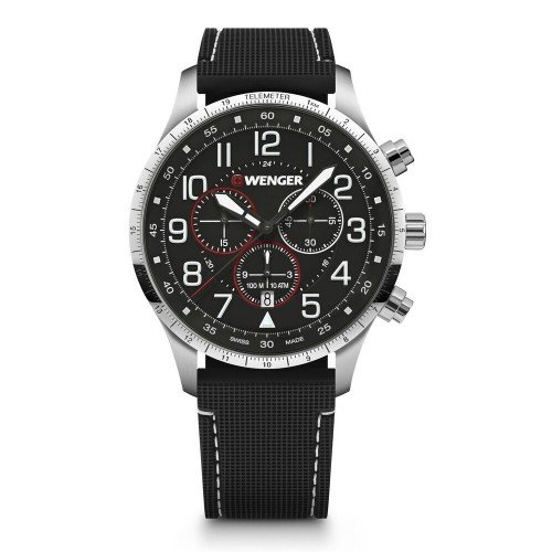 Мъжки часовник WENGER Attitude Chrono 01.1543.119 Мъжки часовник WENGER Attitude Chrono 01.1543.119