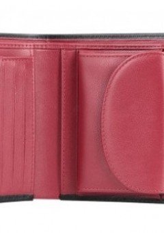 Дамски портфейл PETEK 346.000.A31 черен .червен