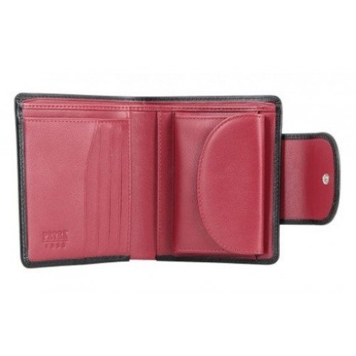 Дамски портфейл PETEK 346.000.A31 черен .червен Дамски портфейл PETEK 346.000.A31 черен .червен