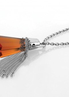 STORM CHANDELIER CHAIN PENDANT AMBER STORM CHANDELIER CHAIN PENDANT AMBER