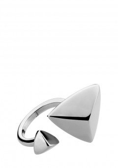 STORM TRYGO RING SILVER SIZE L